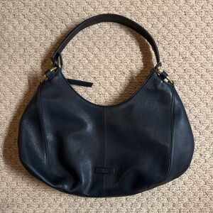Vince Camuto Black Leather Gable Bag